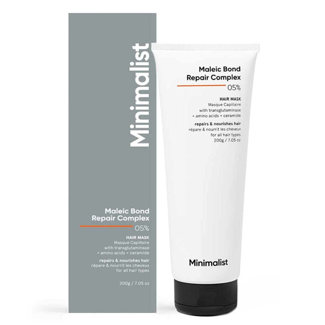 Minimalist Maleic Bond Repair Complex 05% Hair Mask - Damaged Box