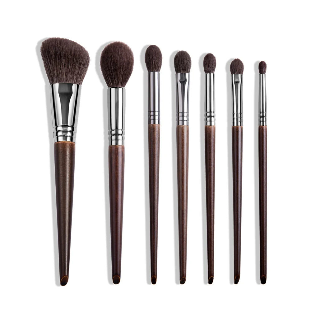 OVW Natural Goat Hair Makeup Brush Set