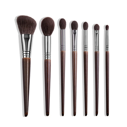 OVW Natural Goat Hair Makeup Brush Set