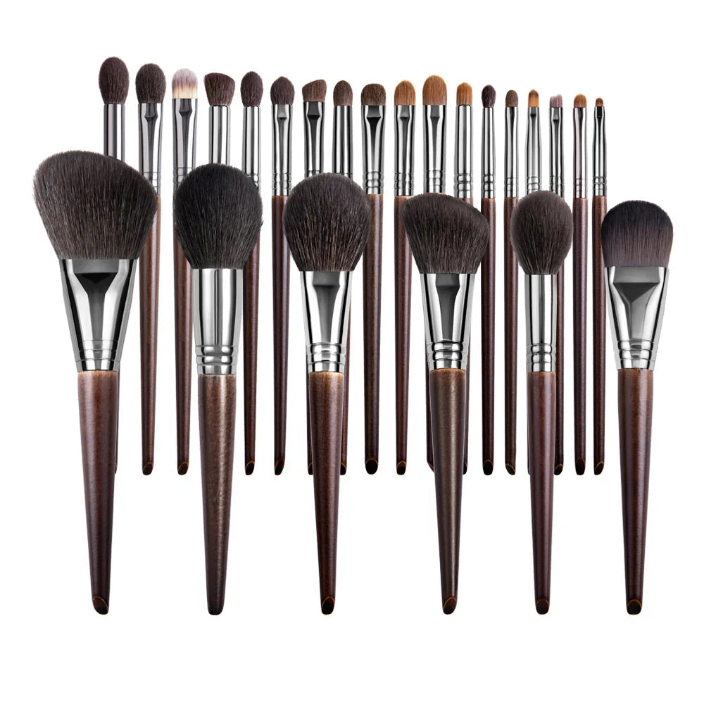 OVW Natural Goat Hair Makeup Brush Set