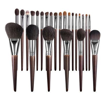 OVW Natural Goat Hair Makeup Brush Set