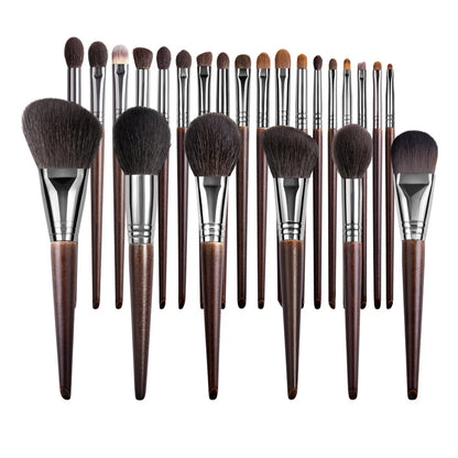OVW Natural Goat Hair Makeup Brush Set