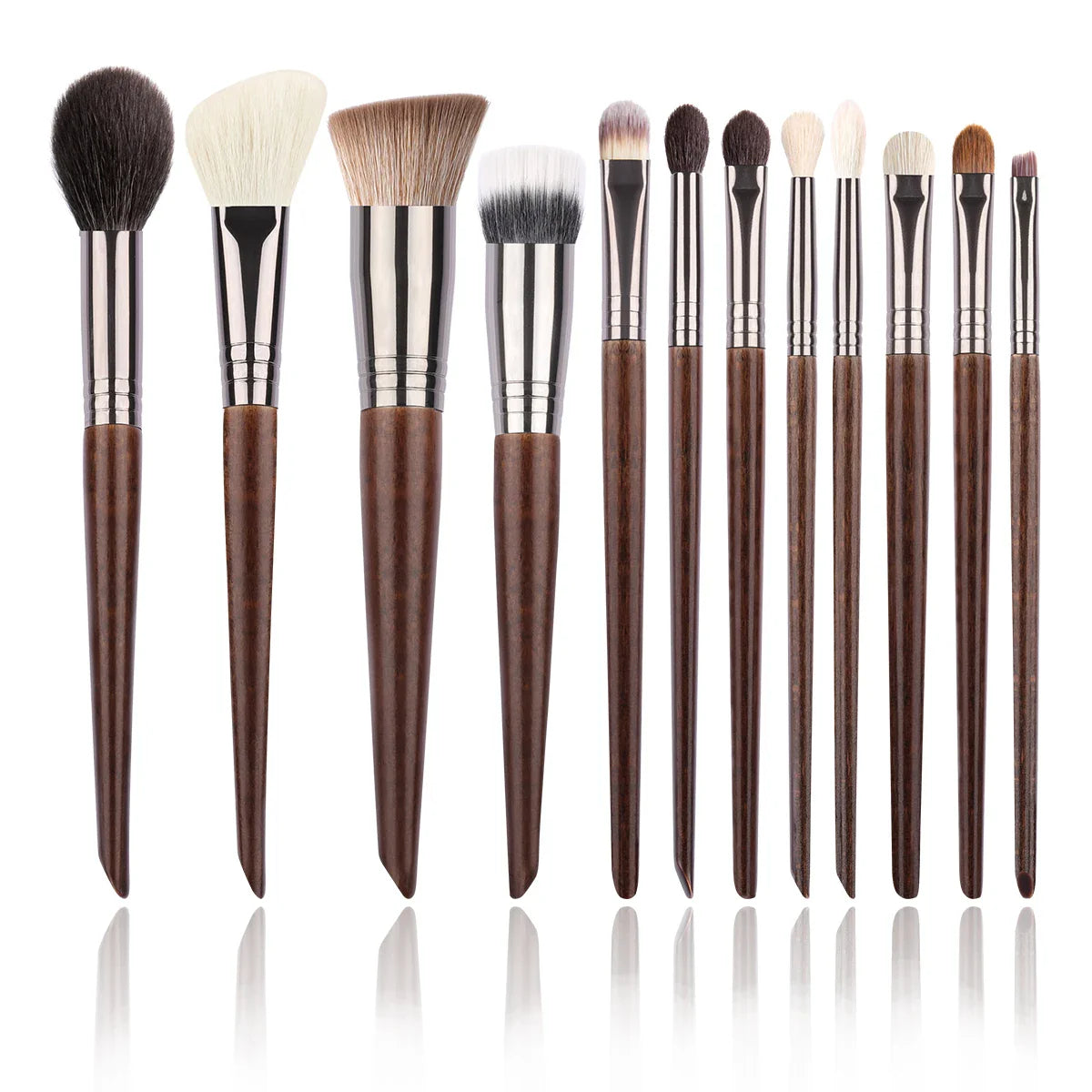 OVW Natural Goat Hair Makeup Brush Set
