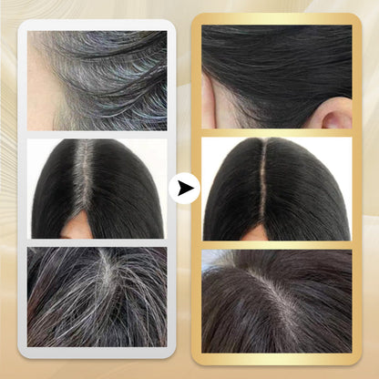 💇‍♀️ BUY 2 GET 1 FREE! ✨ Instant Hair Color Stick – Built-In Comb, Covers Gray Hair & Gentle Formula 🎨📦